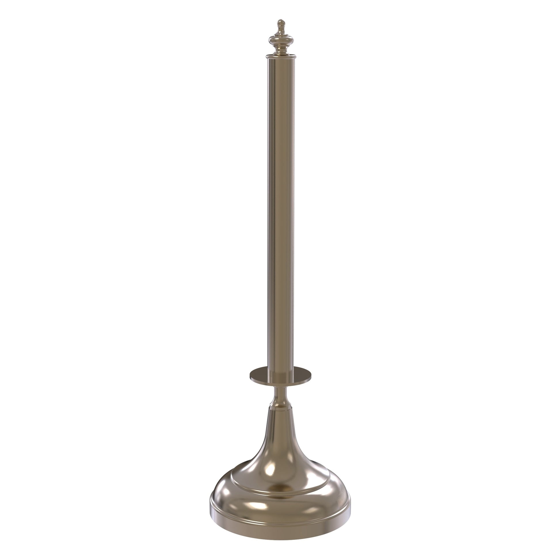 Allied Brass 1052 5.5" Antique Pewter Solid Brass Paper Towel Holder