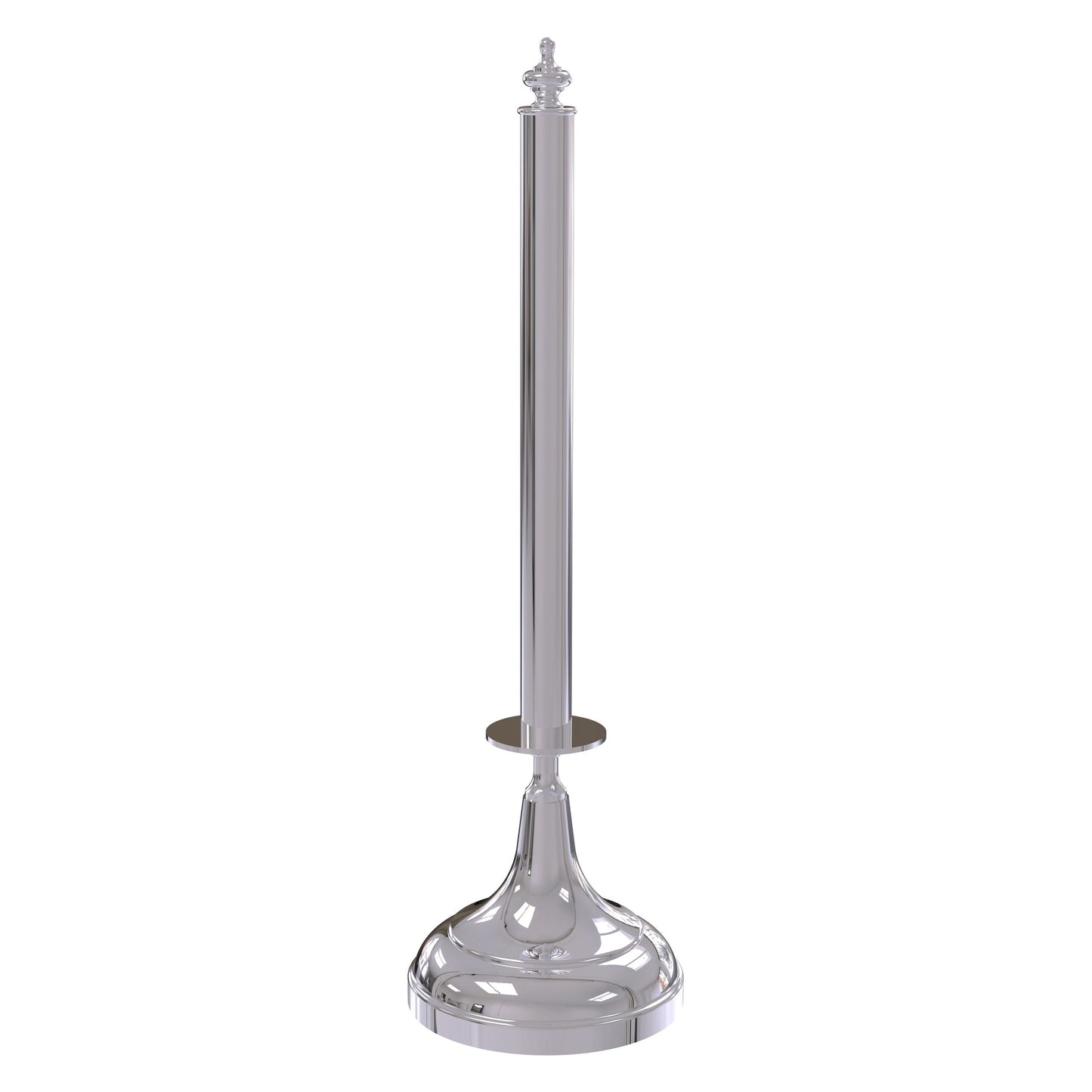 Allied Brass 1052 5.5" Polished Chrome Solid Brass Paper Towel Holder