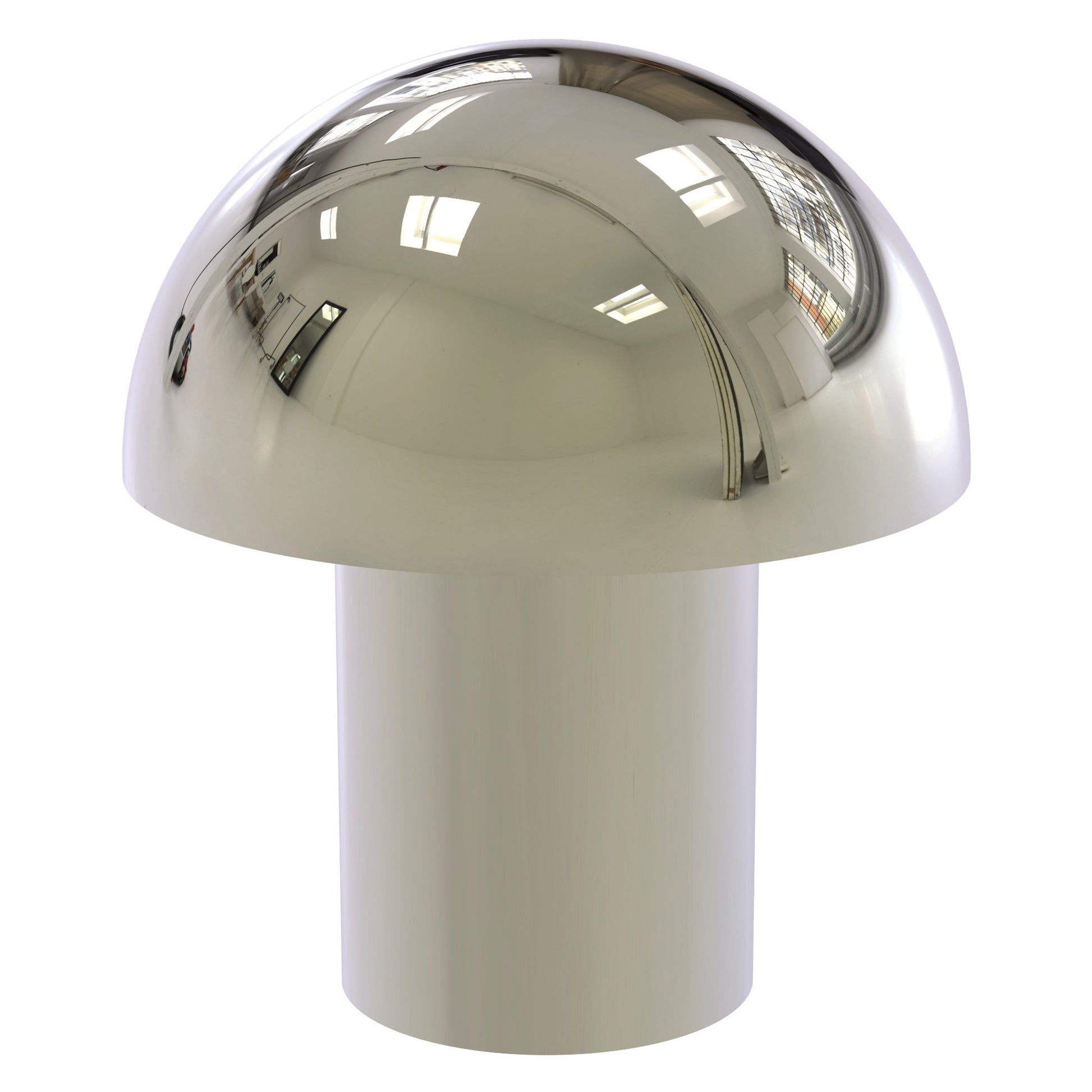 Allied Brass 106 1" Polished Nickel Solid Brass Cabinet Knob