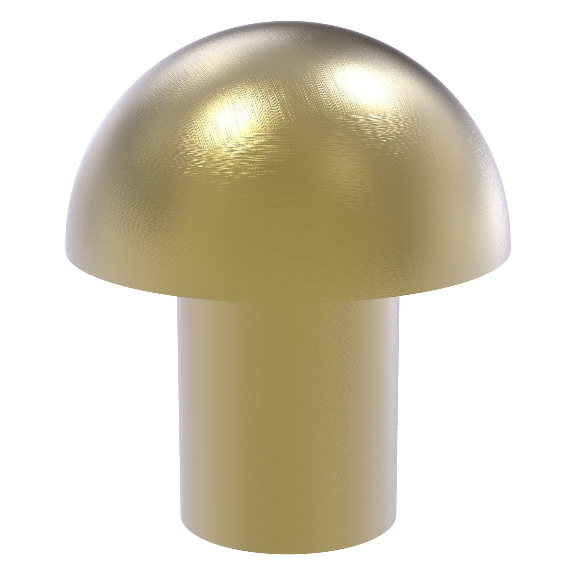 Allied Brass 106 1" Satin Brass Solid Brass Cabinet Knob