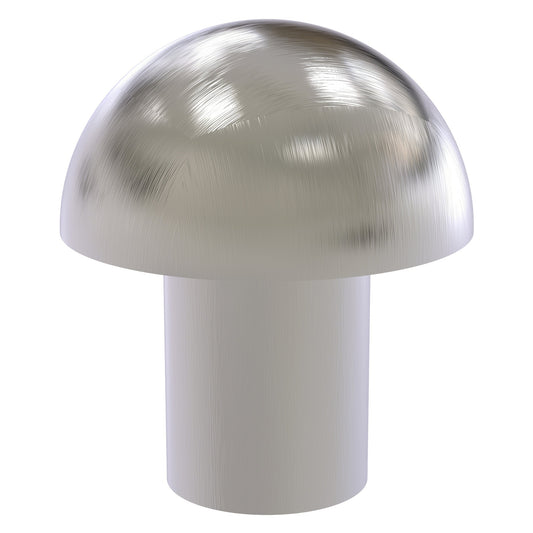 Allied Brass 106 1" Satin Nickel Solid Brass Cabinet Knob