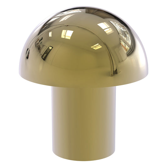 Allied Brass 106 1" Unlacquered Brass Solid Brass Cabinet Knob