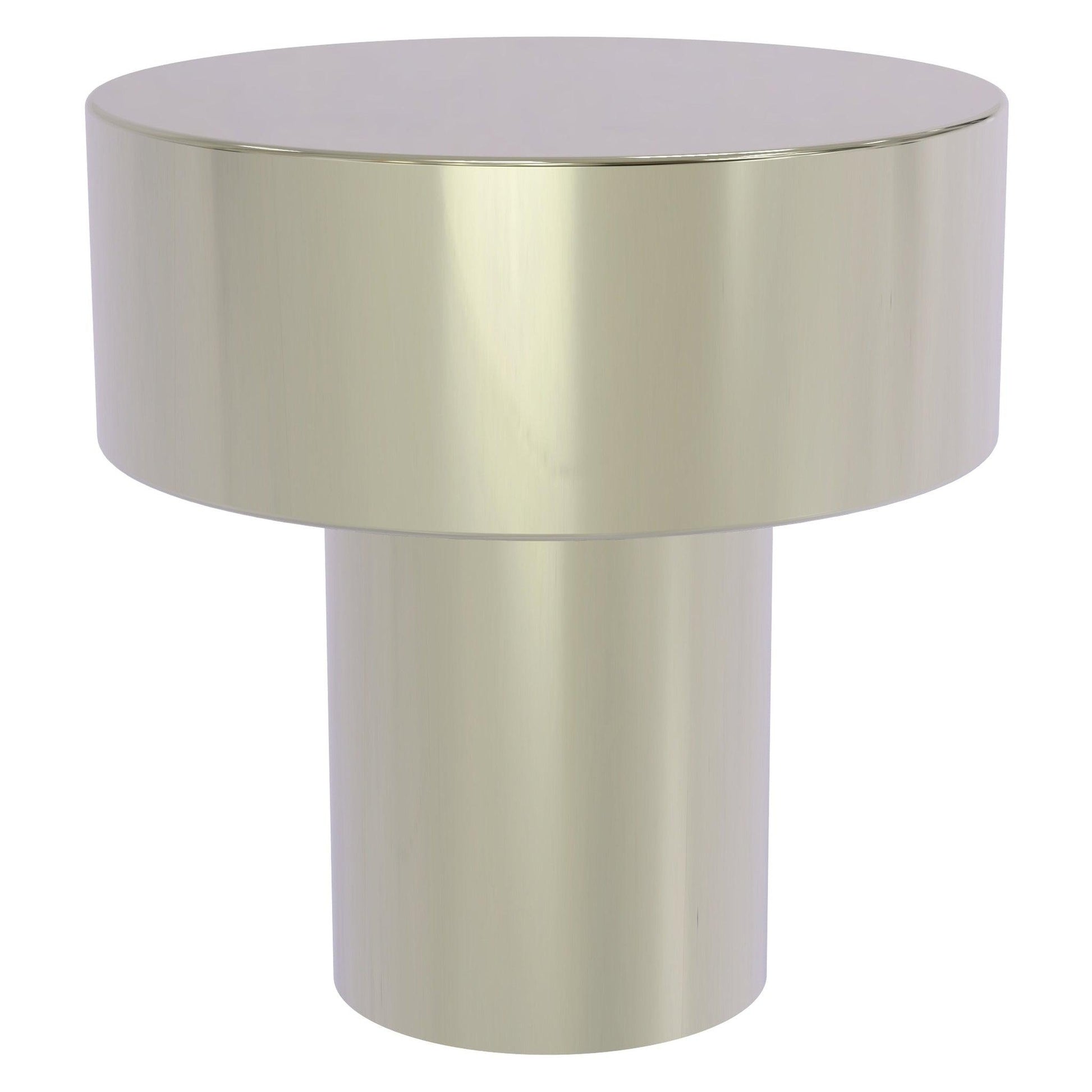 Allied Brass 107 1" Polished Nickel Solid Brass Cabinet Knob