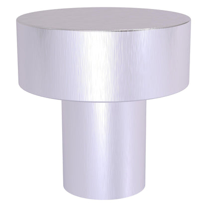 Allied Brass 107 1" Satin Chrome Solid Brass Cabinet Knob