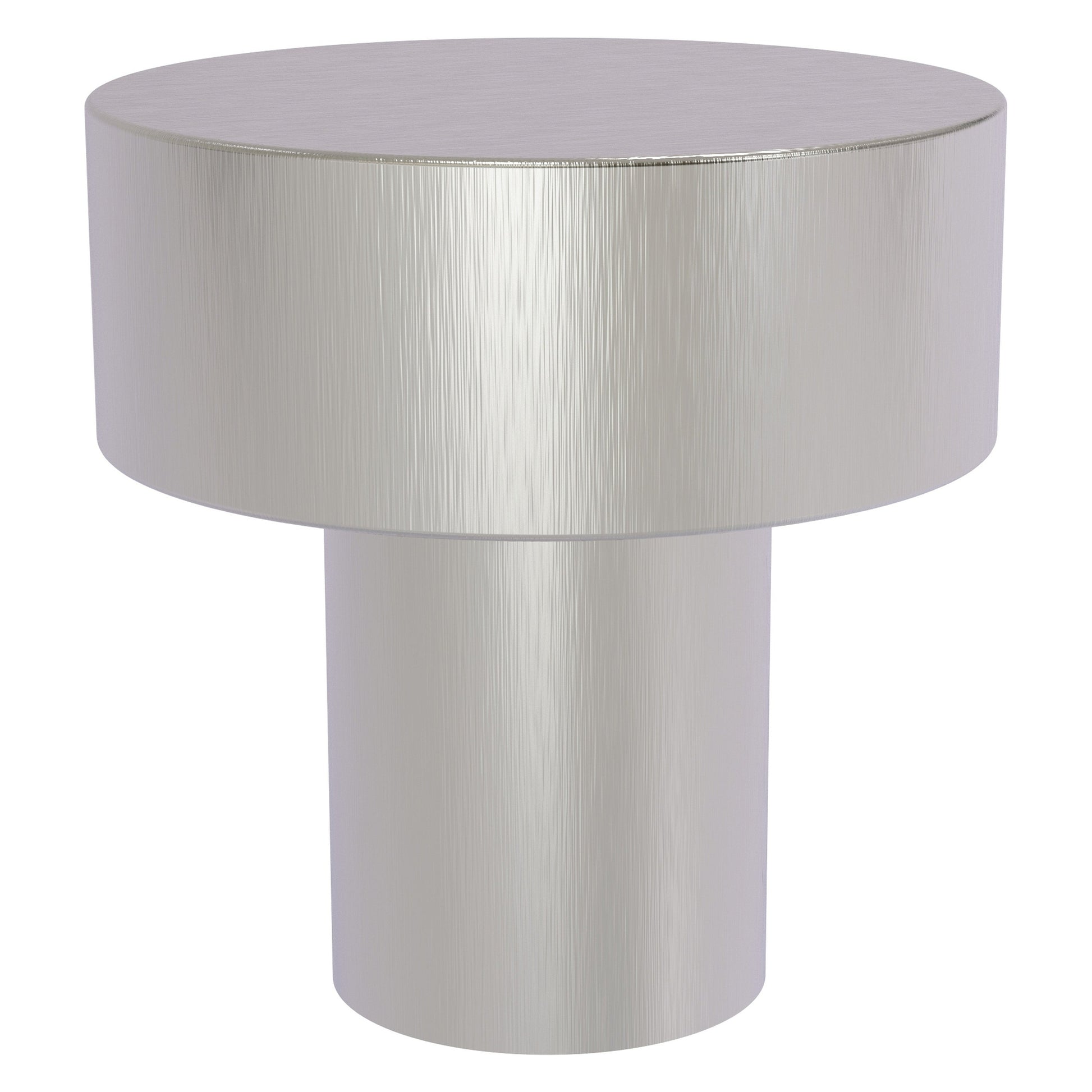 Allied Brass 107 1" Satin Nickel Solid Brass Cabinet Knob