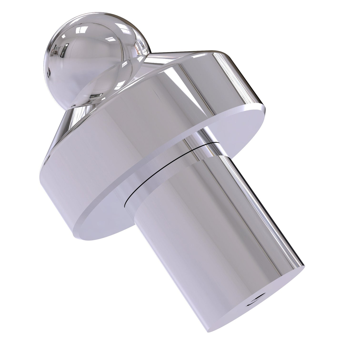 Allied Brass 109 1" Polished Chrome Solid Brass Cabinet Knob