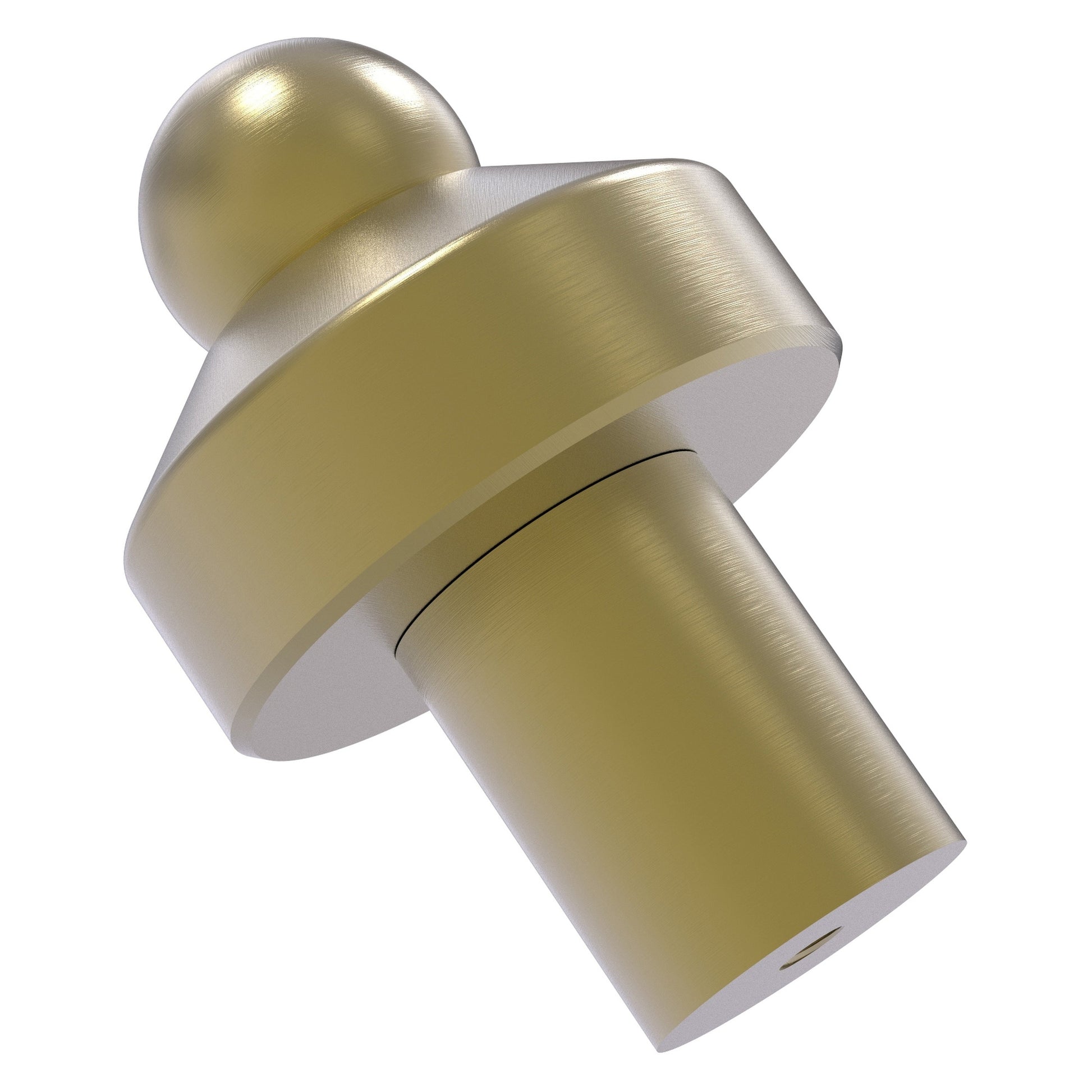 Allied Brass 109 1" Satin Brass Solid Brass Cabinet Knob