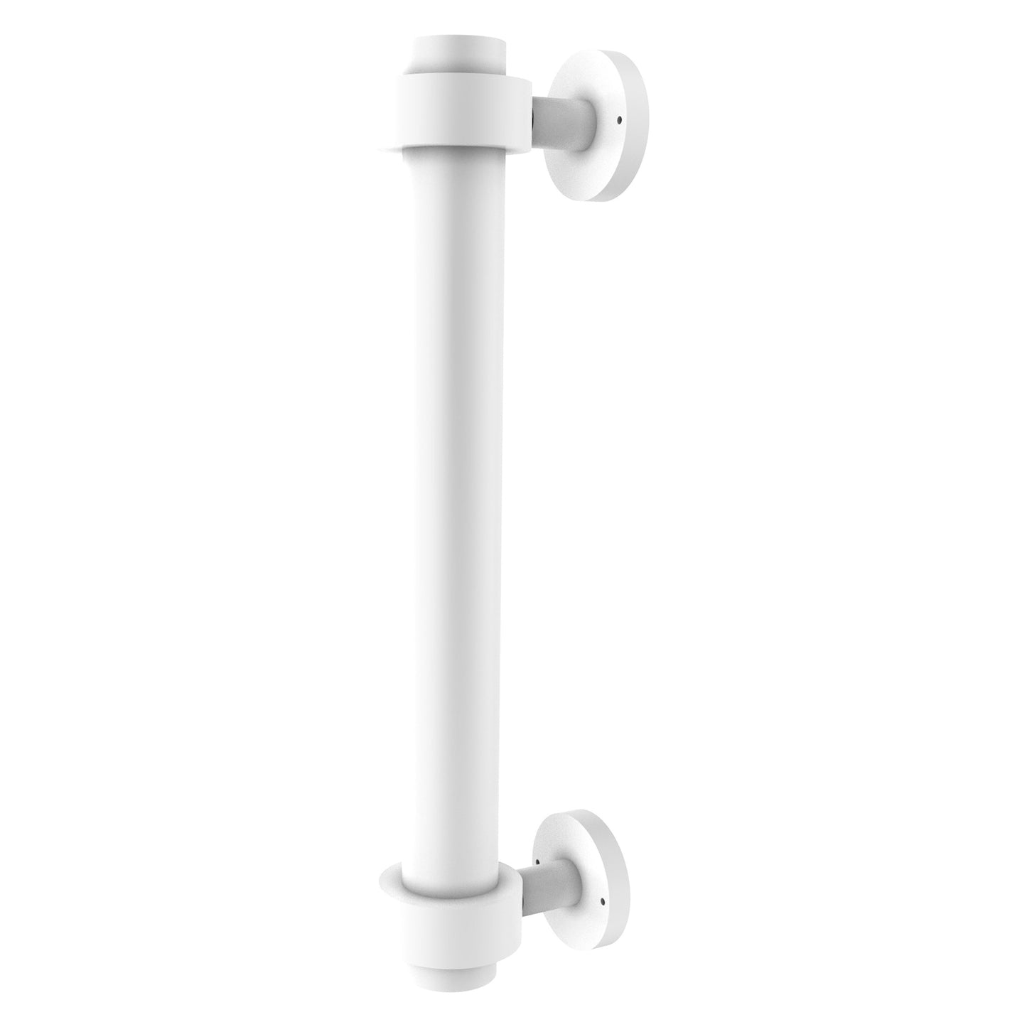 Allied Brass 402 8" x 2.9" Matte White Solid Brass Door Pull