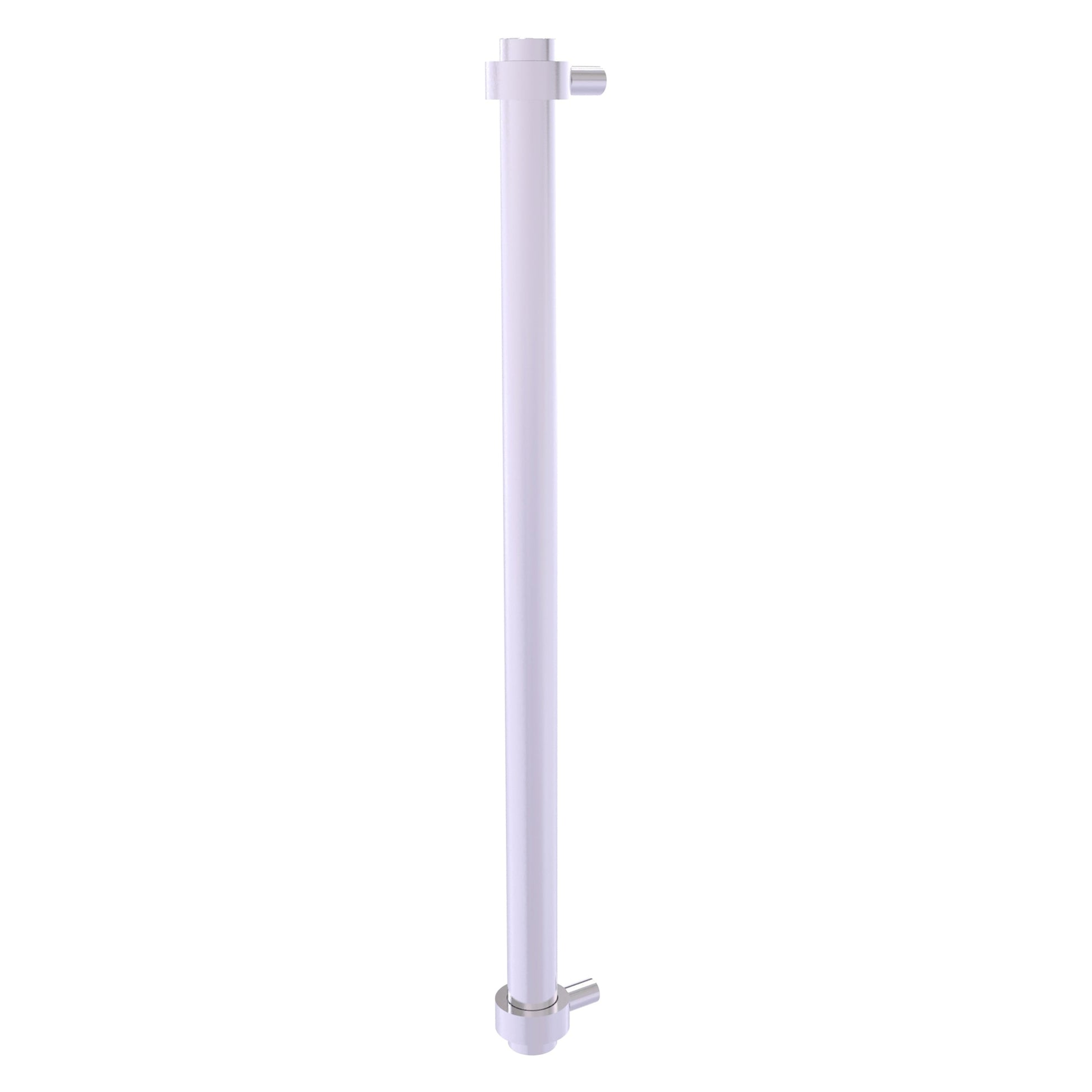 Allied Brass 402-RP 18" x 2.9" Satin Chrome Solid Brass Refrigerator Pull