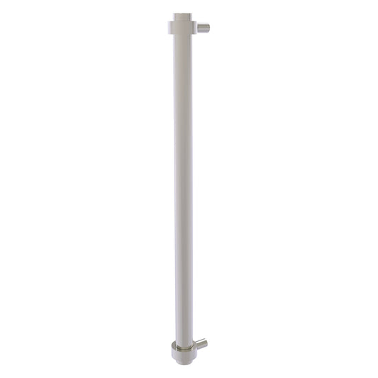 Allied Brass 402-RP 18" x 2.9" Satin Nickel Solid Brass Refrigerator Pull