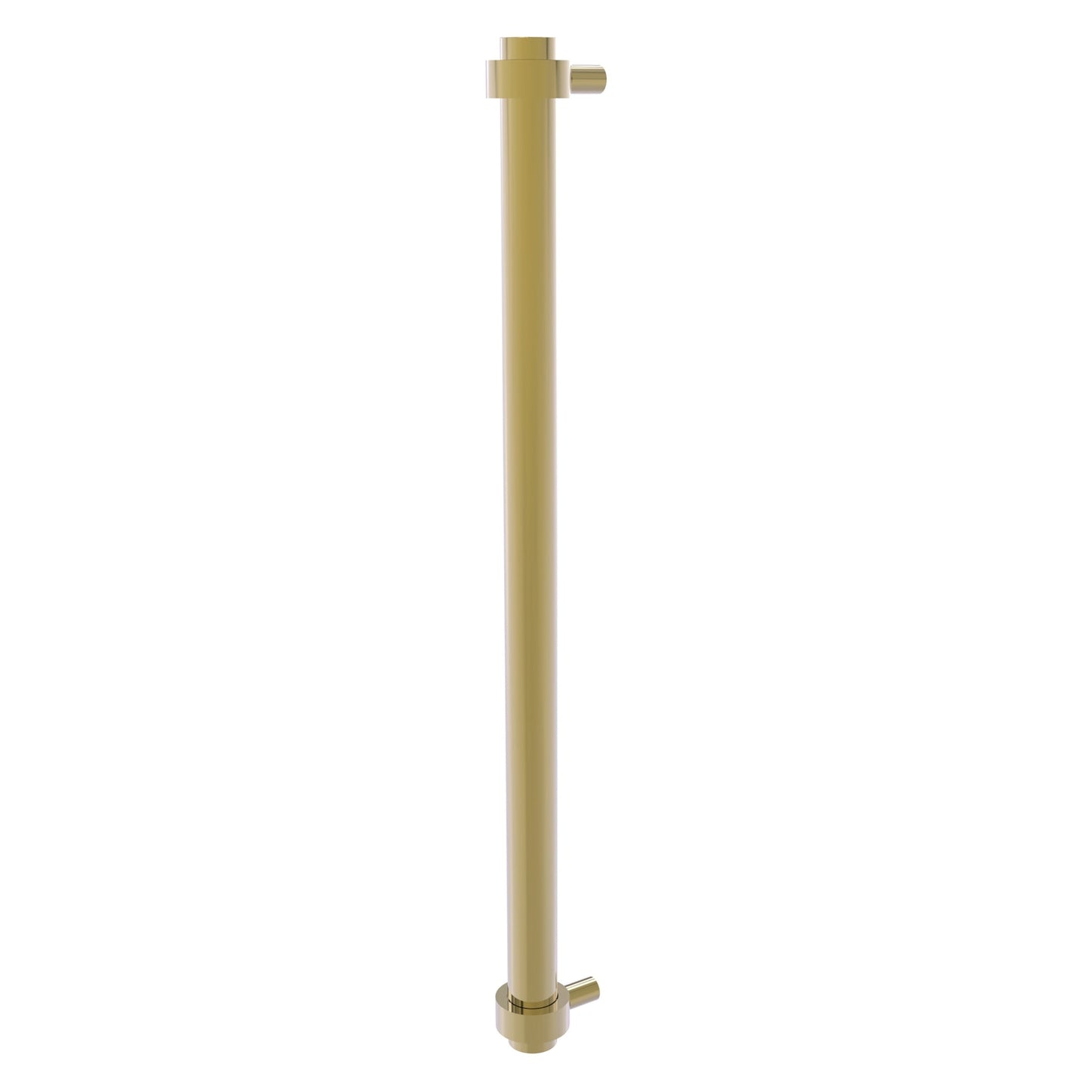 Allied Brass 402-RP 18" x 2.9" Unlacquered Brass Solid Brass Refrigerator Pull