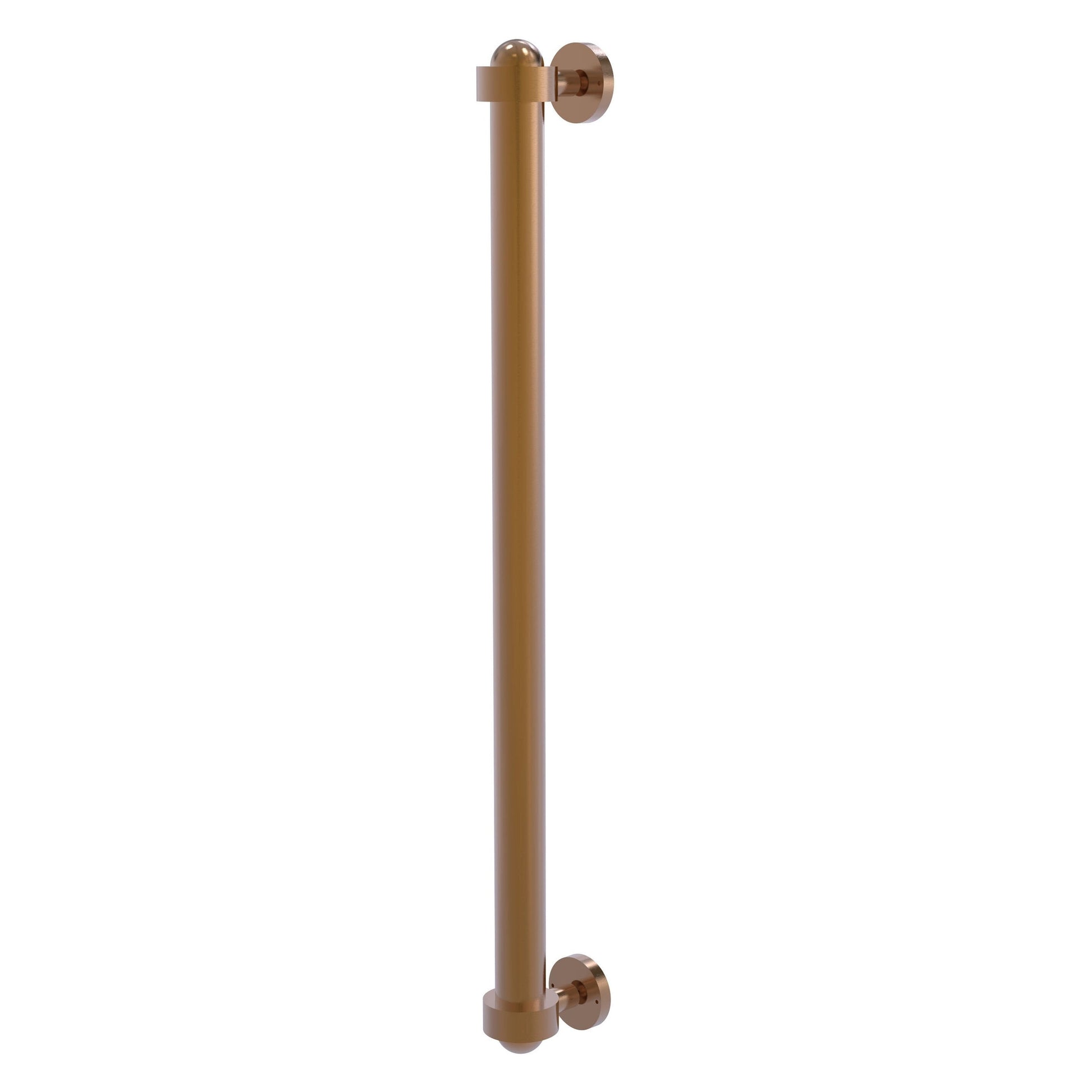 Allied Brass 402A-RP 18" x 2.1" Brushed Bronze Solid Brass Refrigerator Pull