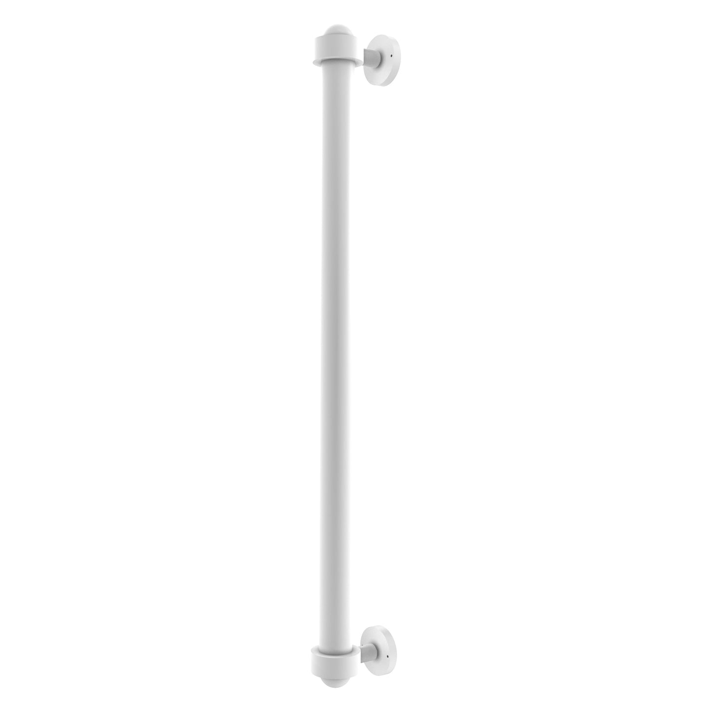 Allied Brass 402A-RP 18" x 2.1" Matte White Solid Brass Refrigerator Pull