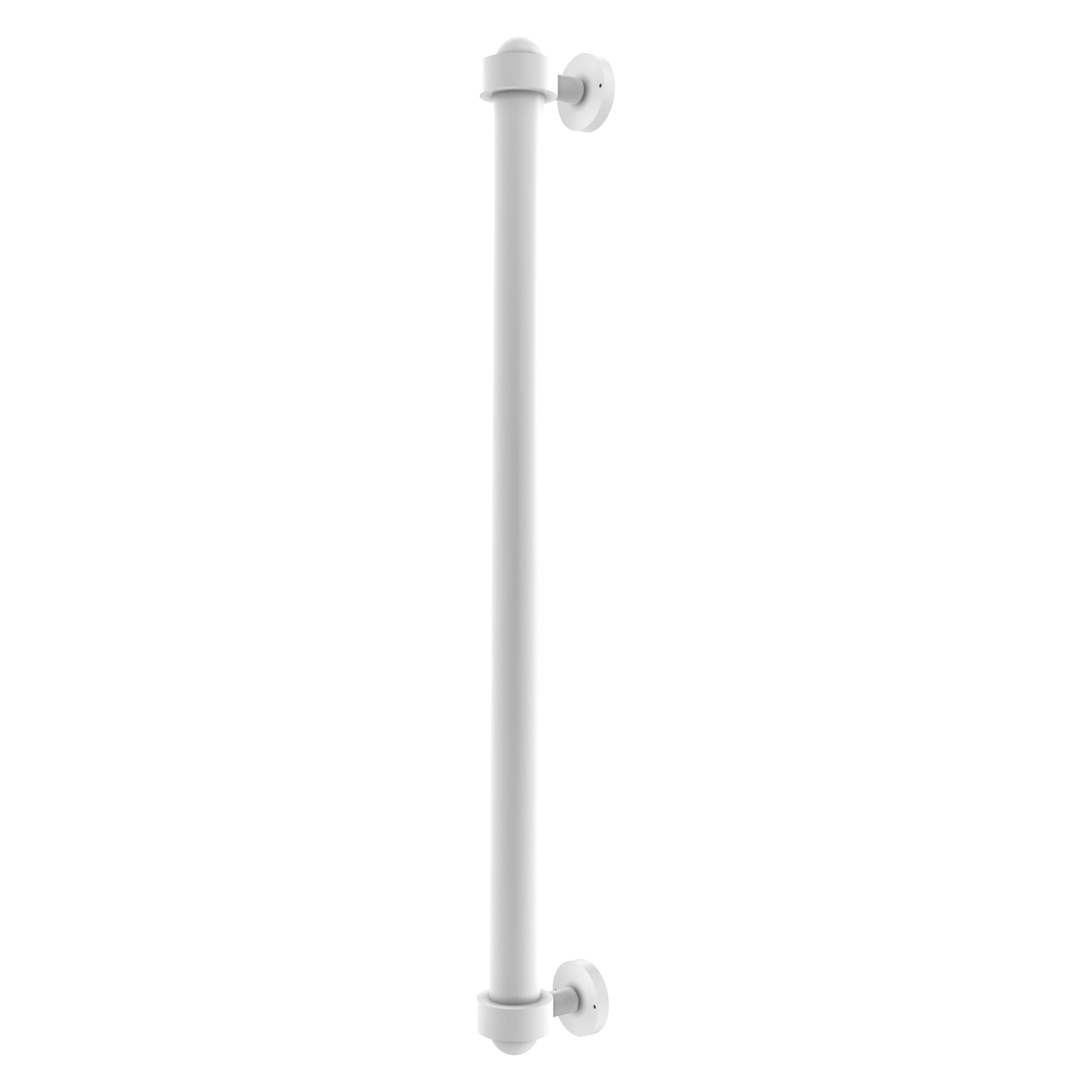 Allied Brass 402A-RP 18" x 2.1" Matte White Solid Brass Refrigerator Pull