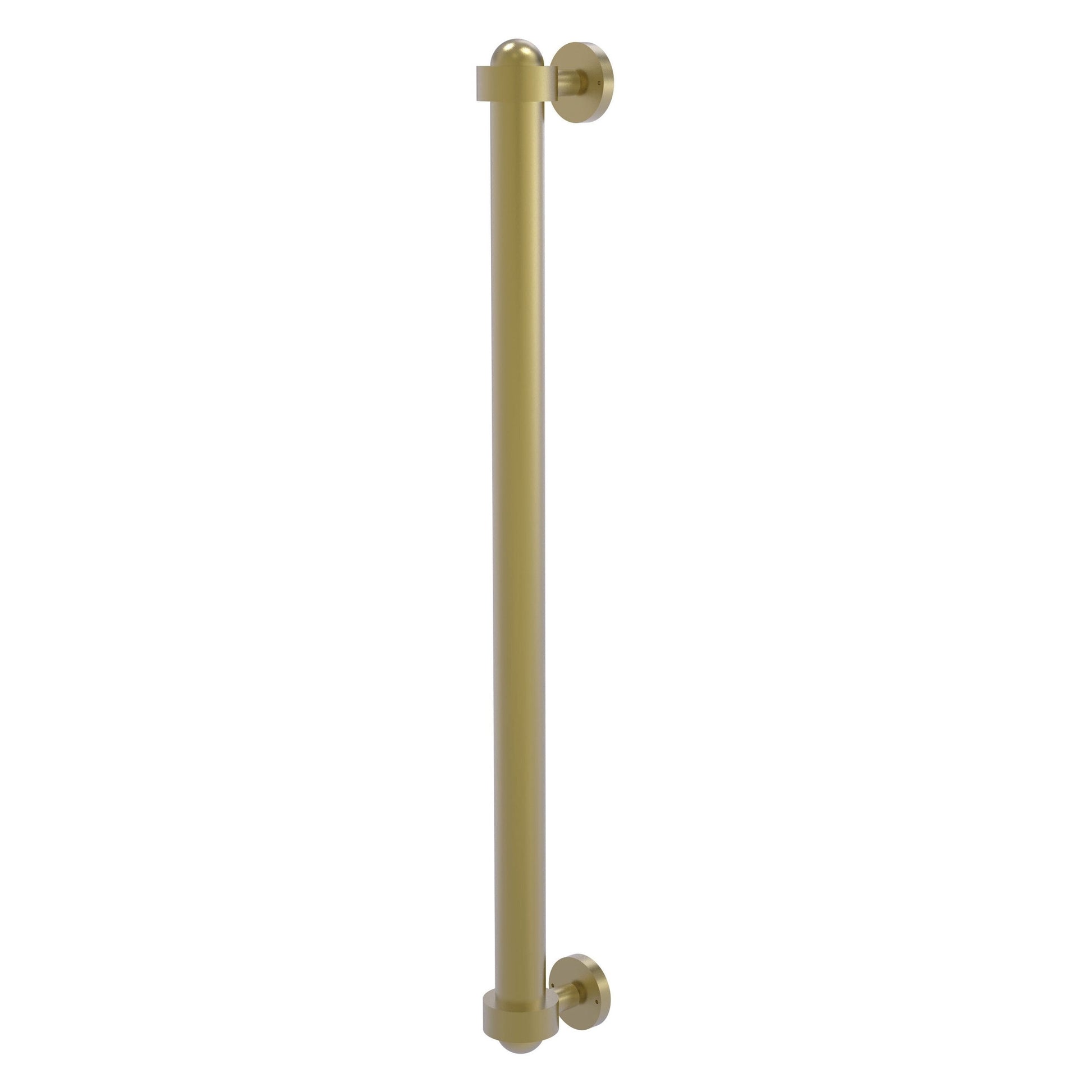 Allied Brass 402A-RP 18" x 2.1" Satin Brass Solid Brass Refrigerator Pull