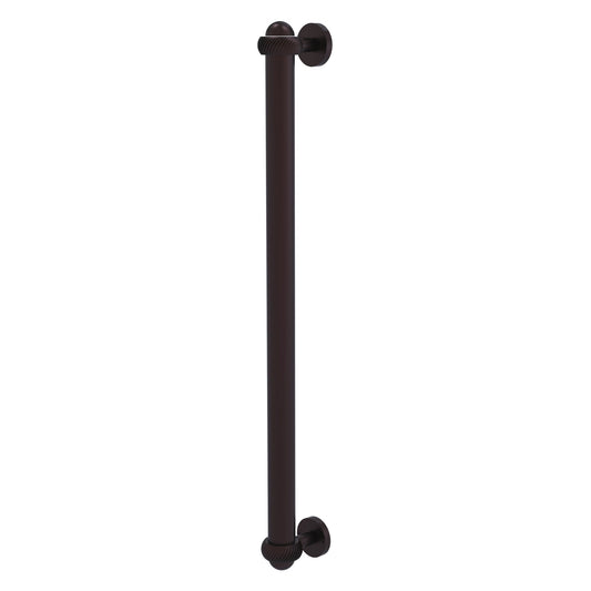 Allied Brass 402AT-RP 19.6" x 2.1" Antique Bronze Solid Brass Refrigerator Pull With Twisted Accents