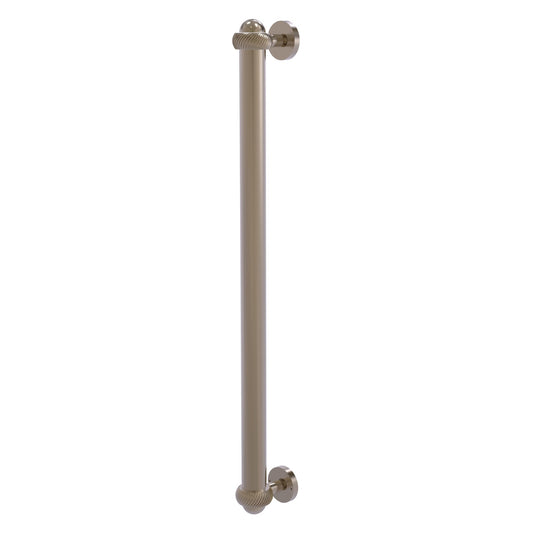 Allied Brass 402AT-RP 19.6" x 2.1" Antique Pewter Solid Brass Refrigerator Pull With Twisted Accents