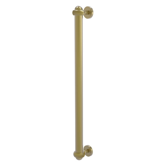 Allied Brass 402AT-RP 19.6" x 2.1" Satin Brass Solid Brass Refrigerator Pull With Twisted Accents