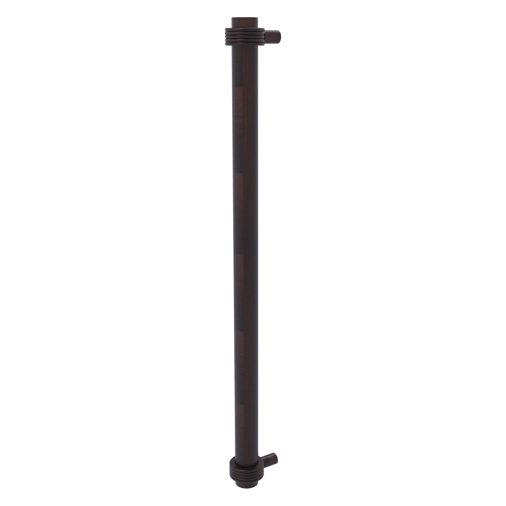 Allied Brass 402G-RP 19.6" x 2.9" Venetian Bronze Solid Brass Refrigerator Pull With Grooved Accents