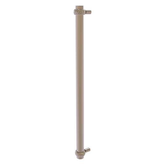 Allied Brass 402T-RP 19.6" x 2.9" Antique Pewter Solid Brass Refrigerator Pull With Twisted Accents