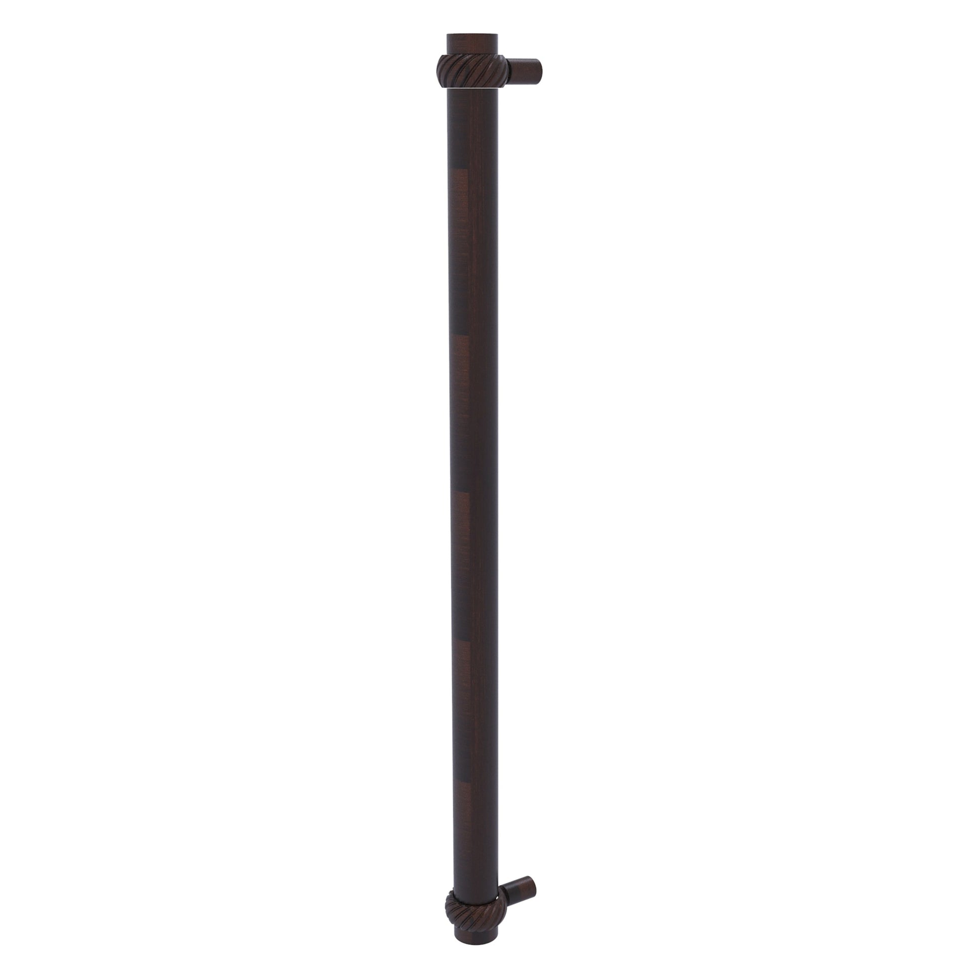 Allied Brass 402T-RP 19.6" x 2.9" Venetian Bronze Solid Brass Refrigerator Pull With Twisted Accents