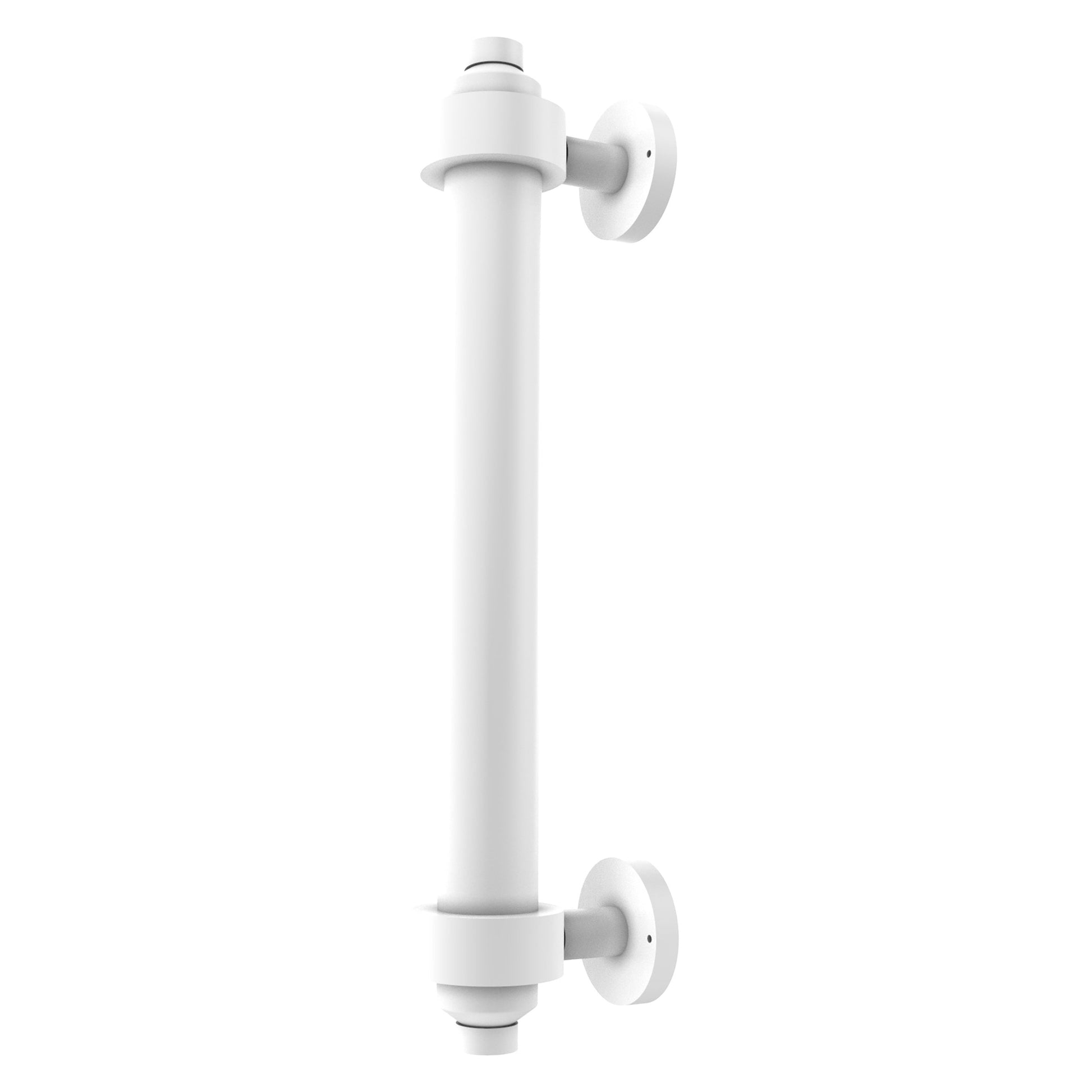 Allied Brass 403 8" x 1.5" Matte White Solid Brass Door Pull
