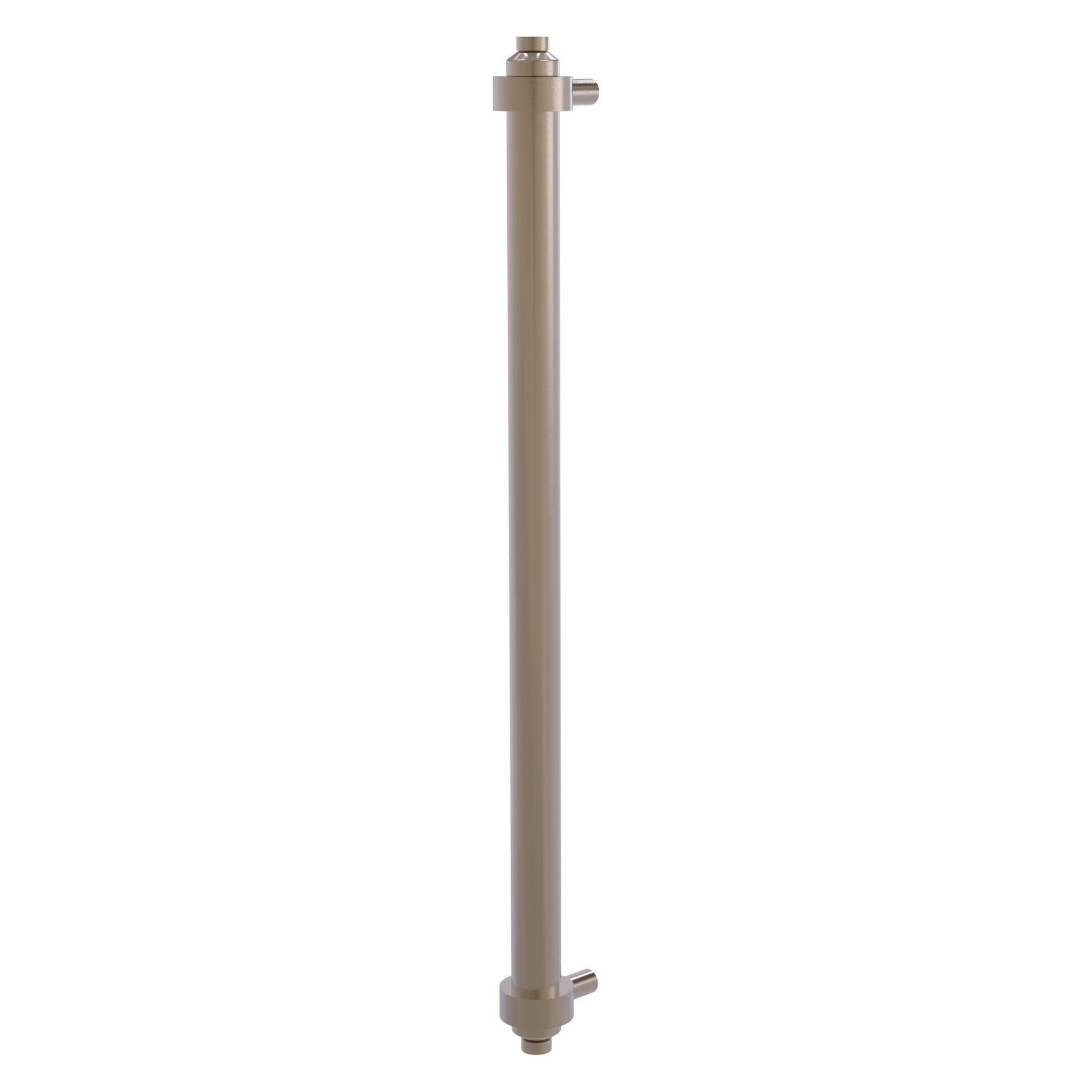Allied Brass 403-RP 18" x 1.5" Antique Pewter Solid Brass Refrigerator Pull