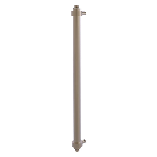 Allied Brass 403-RP 18" x 1.5" Antique Pewter Solid Brass Refrigerator Pull