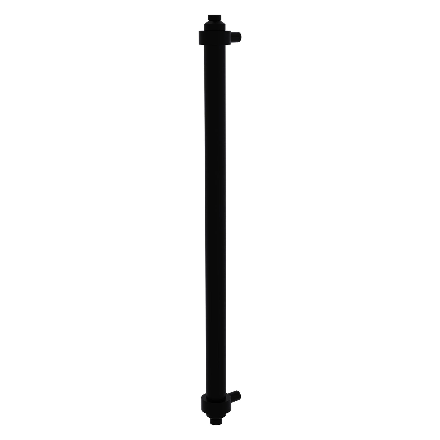 Allied Brass 403-RP 18" x 1.5" Matte Black Solid Brass Refrigerator Pull