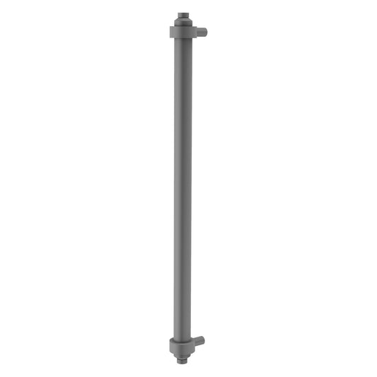 Allied Brass 403-RP 18" x 1.5" Matte Gray Solid Brass Refrigerator Pull