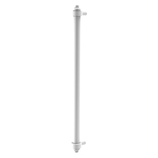 Allied Brass 403-RP 18" x 1.5" Matte White Solid Brass Refrigerator Pull