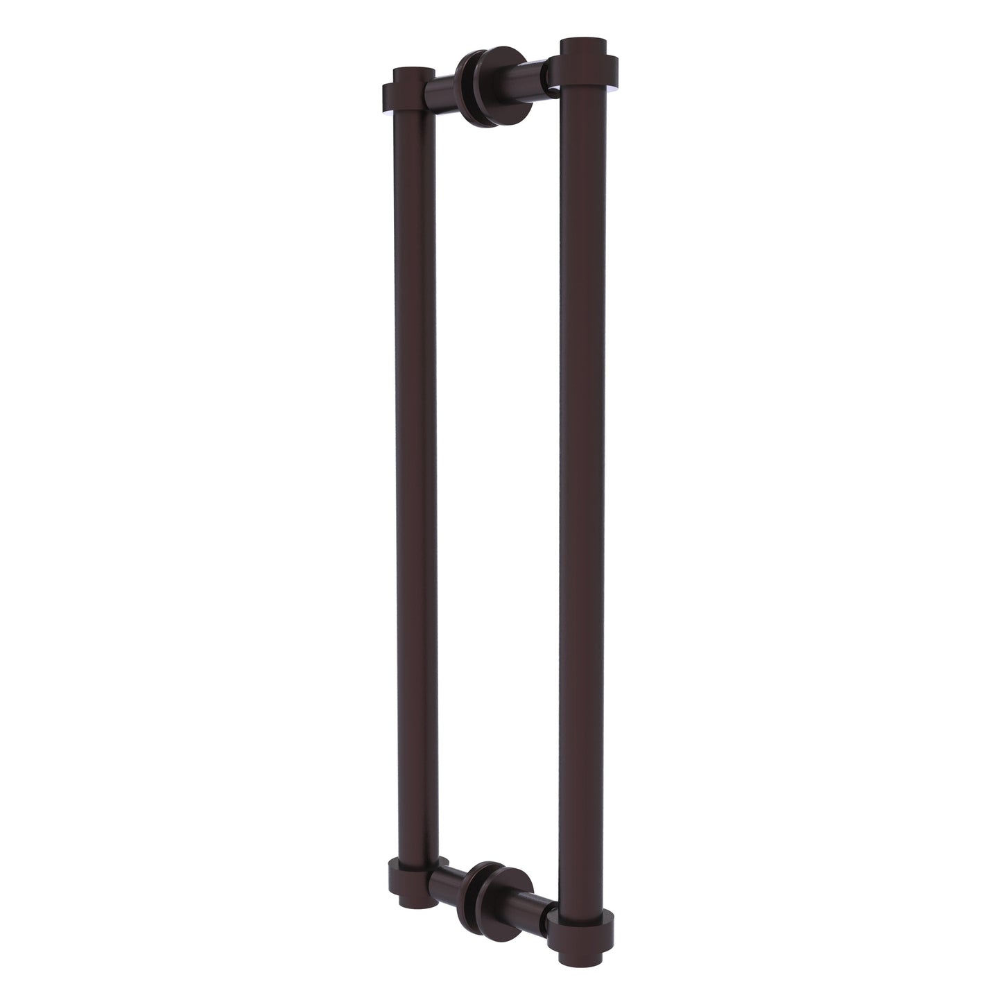 Allied Brass 404-18BB 19.4" x 7.2" Antique Bronze Solid Brass Back-to-Back Shower Door Pull