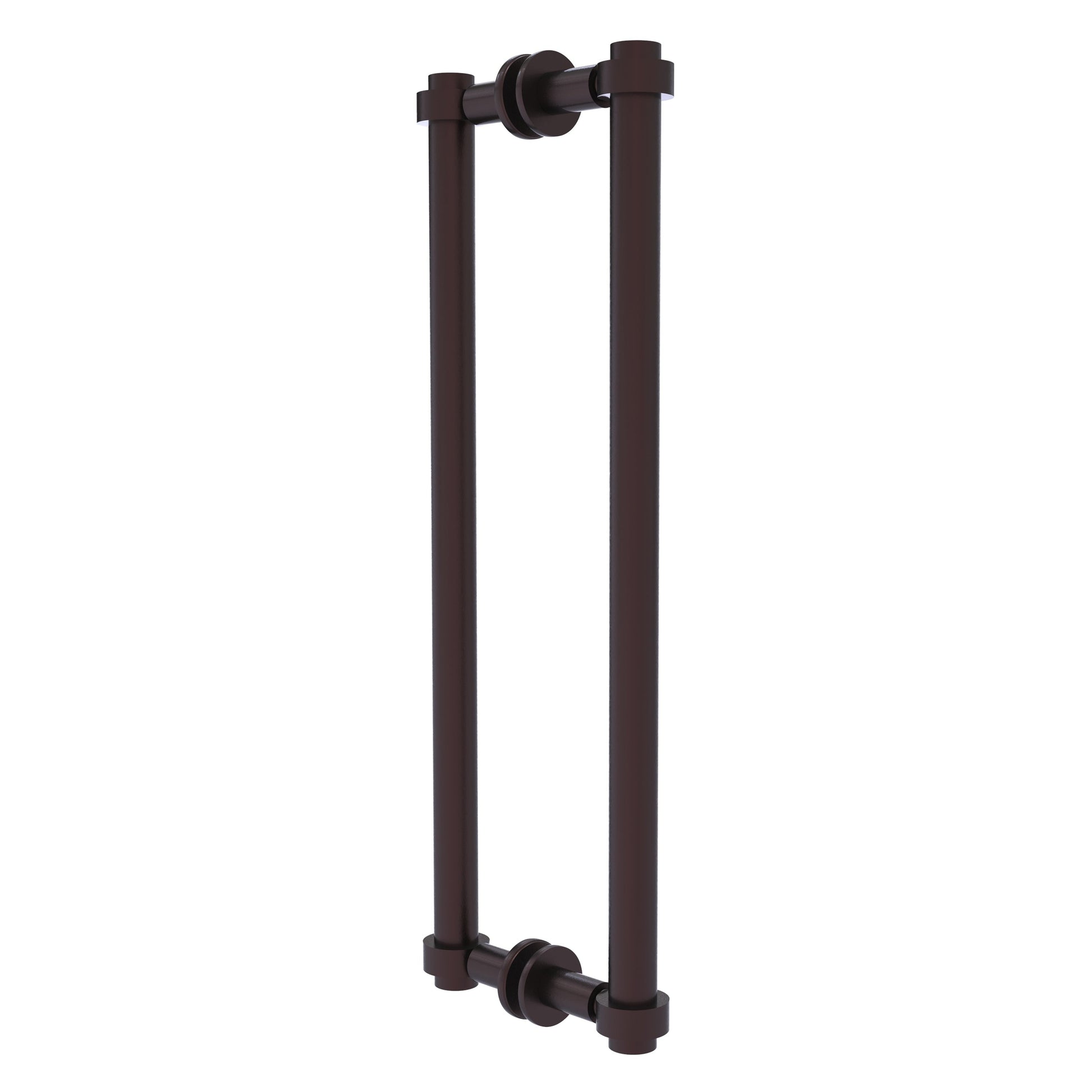 Allied Brass 404-18BB 19.4" x 7.2" Antique Bronze Solid Brass Back-to-Back Shower Door Pull