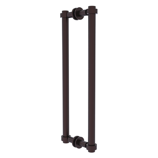 Allied Brass 404-18BB 19.4" x 7.2" Antique Bronze Solid Brass Back-to-Back Shower Door Pull