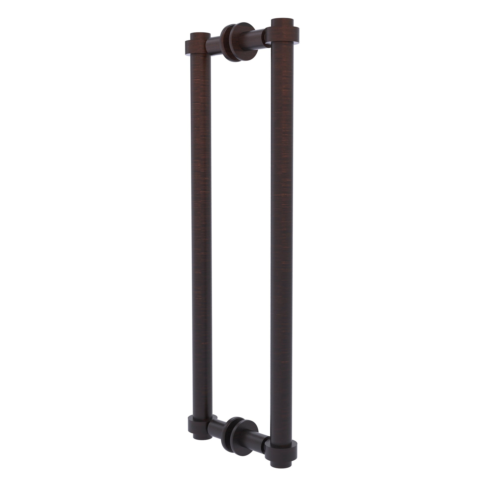 Allied Brass 404-18BB 19.4" x 7.2" Venetian Bronze Solid Brass Back-to-Back Shower Door Pull