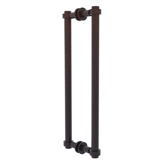 Allied Brass 404-18BB 19.4" x 7.2" Venetian Bronze Solid Brass Back-to-Back Shower Door Pull
