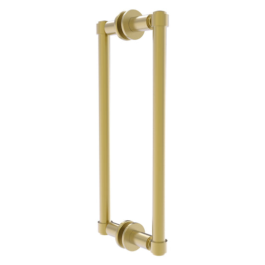 Allied Brass 405-12BB 14.3" x 5.6" Satin Brass Solid Brass Back-to-Back Shower Door Pull
