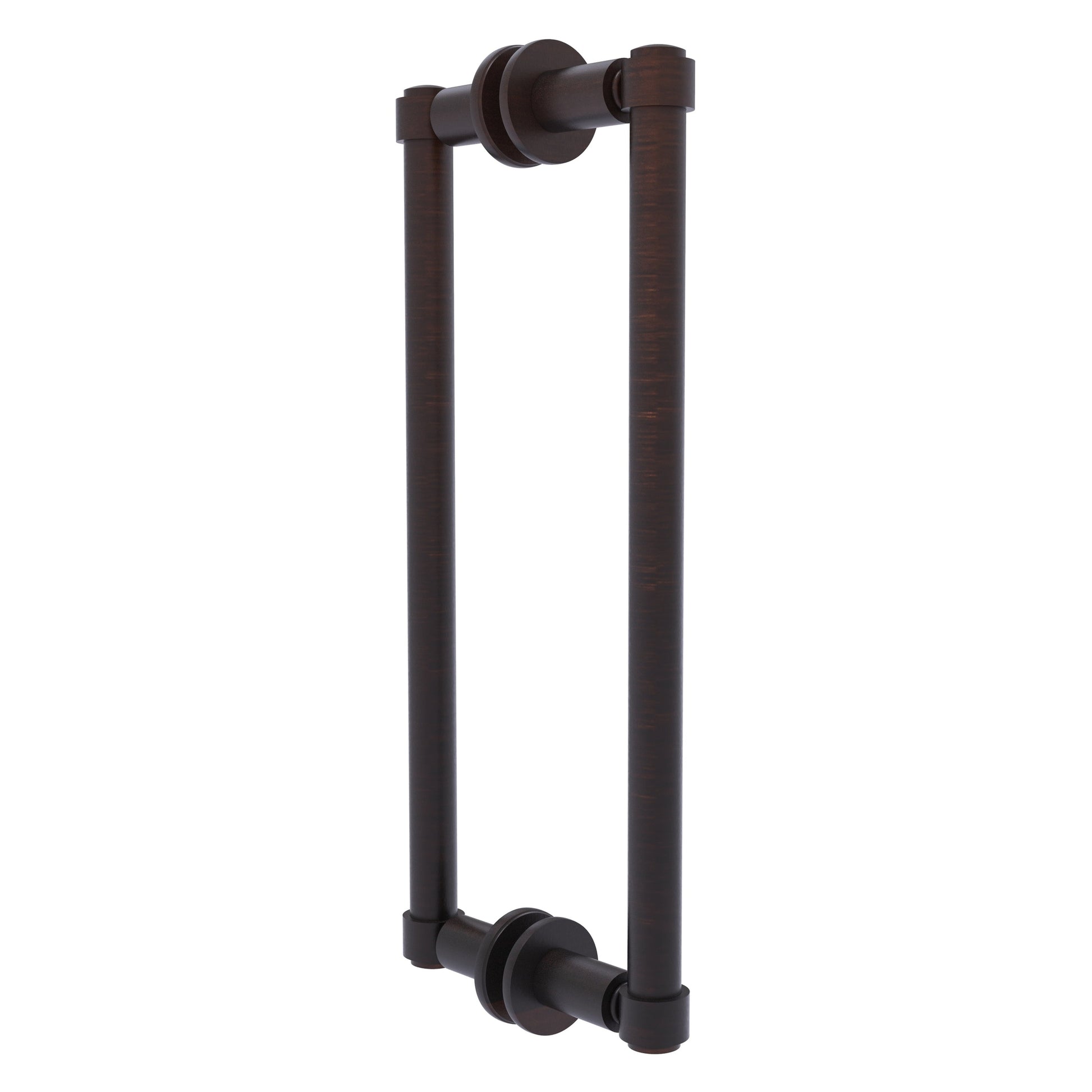 Allied Brass 405-12BB 14.3" x 5.6" Venetian Bronze Solid Brass Back-to-Back Shower Door Pull