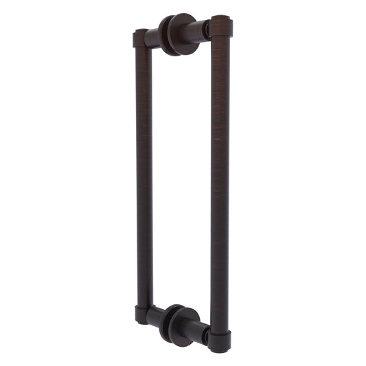 Allied Brass 405-12BB 14.3" x 5.6" Venetian Bronze Solid Brass Back-to-Back Shower Door Pull