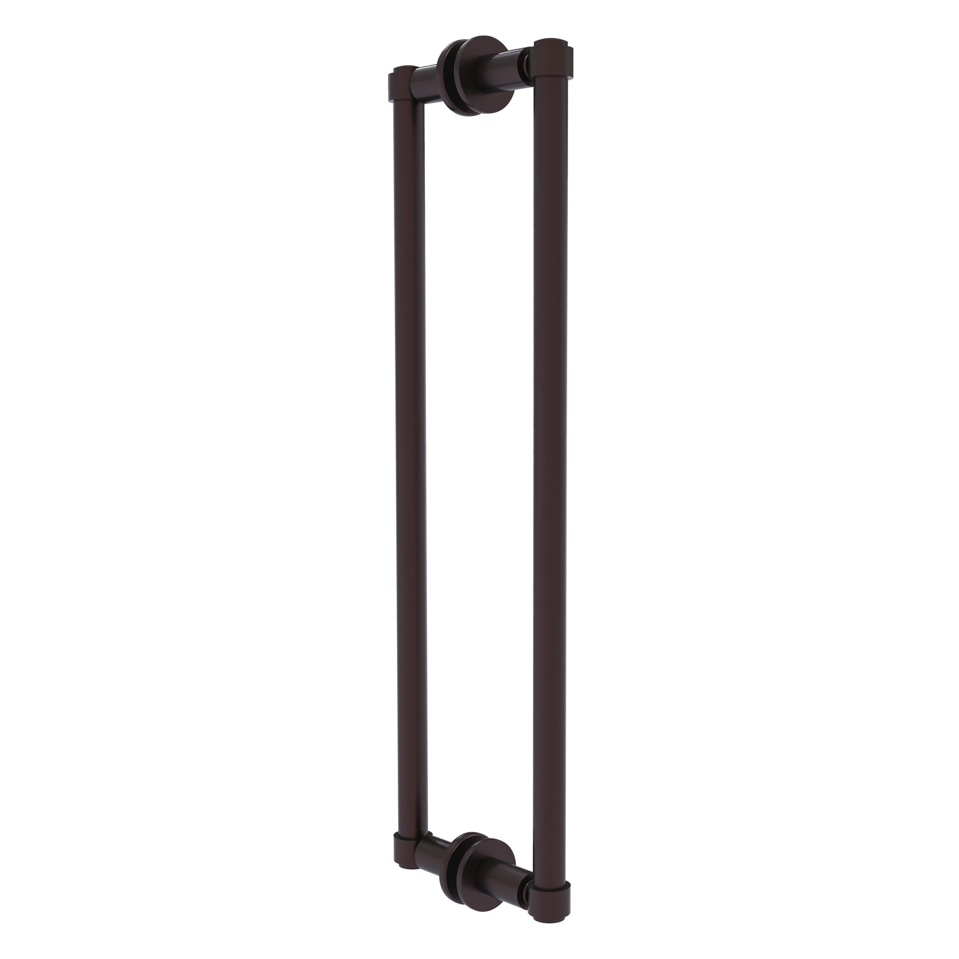 Allied Brass 405-18BB 20.3" x 5.6" Antique Bronze Solid Brass Back-to-Back Shower Door Pull