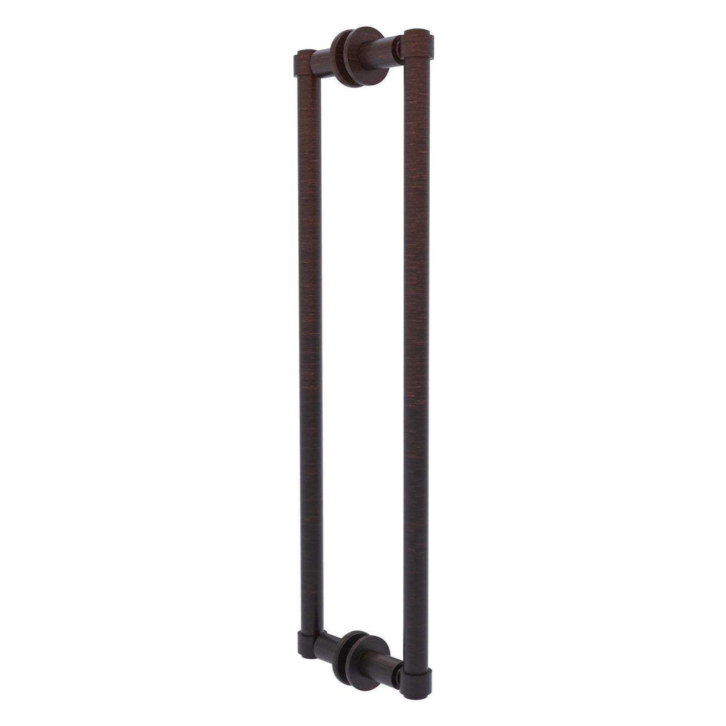 Allied Brass 405-18BB 20.3" x 5.6" Venetian Bronze Solid Brass Back-to-Back Shower Door Pull