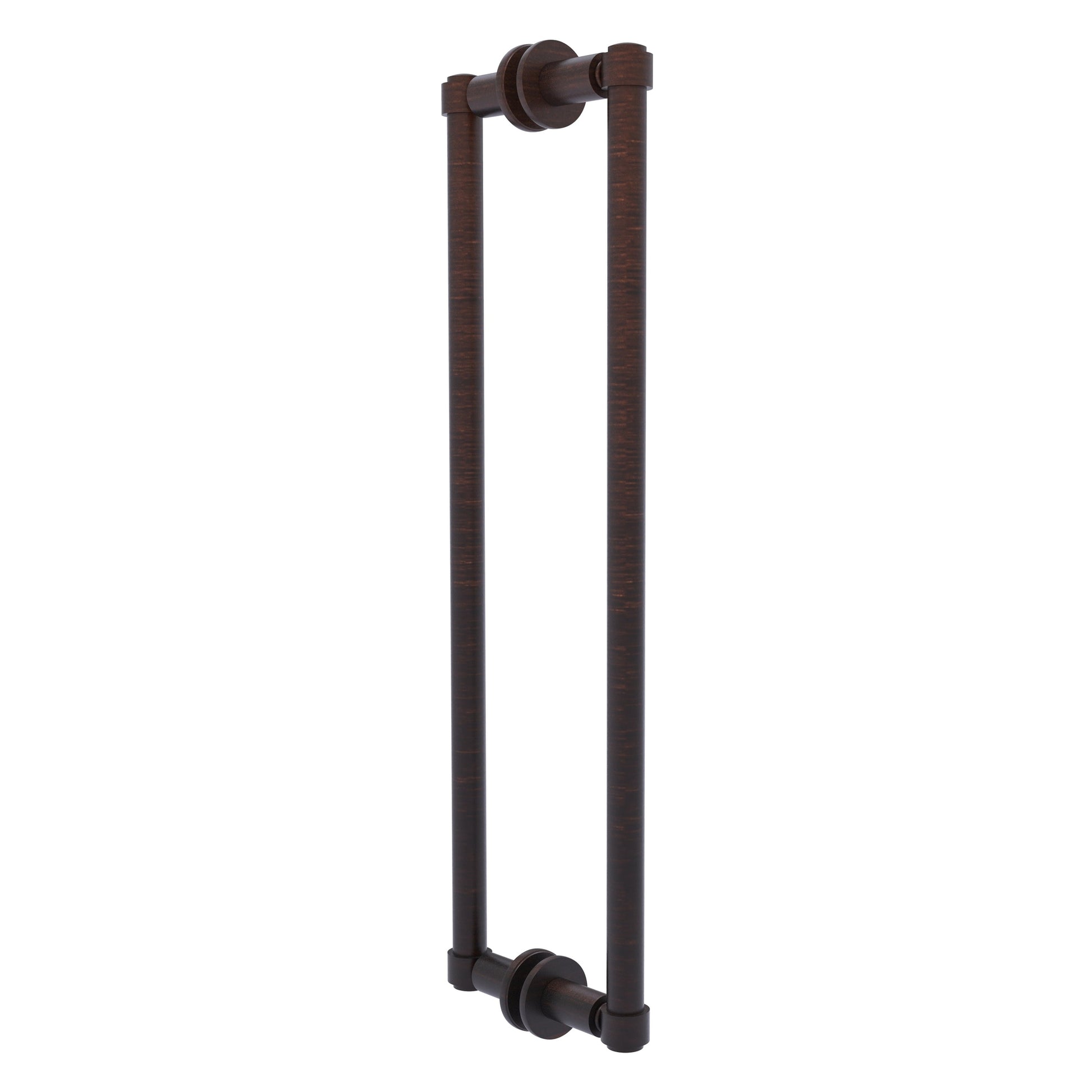 Allied Brass 405-18BB 20.3" x 5.6" Venetian Bronze Solid Brass Back-to-Back Shower Door Pull
