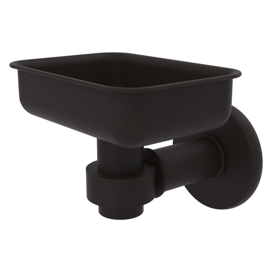 Allied Brass Continental 4.5" x 3.5" Oil Rubbed Bronze Solid Brass Wall-Mounted Soap Dish Holder