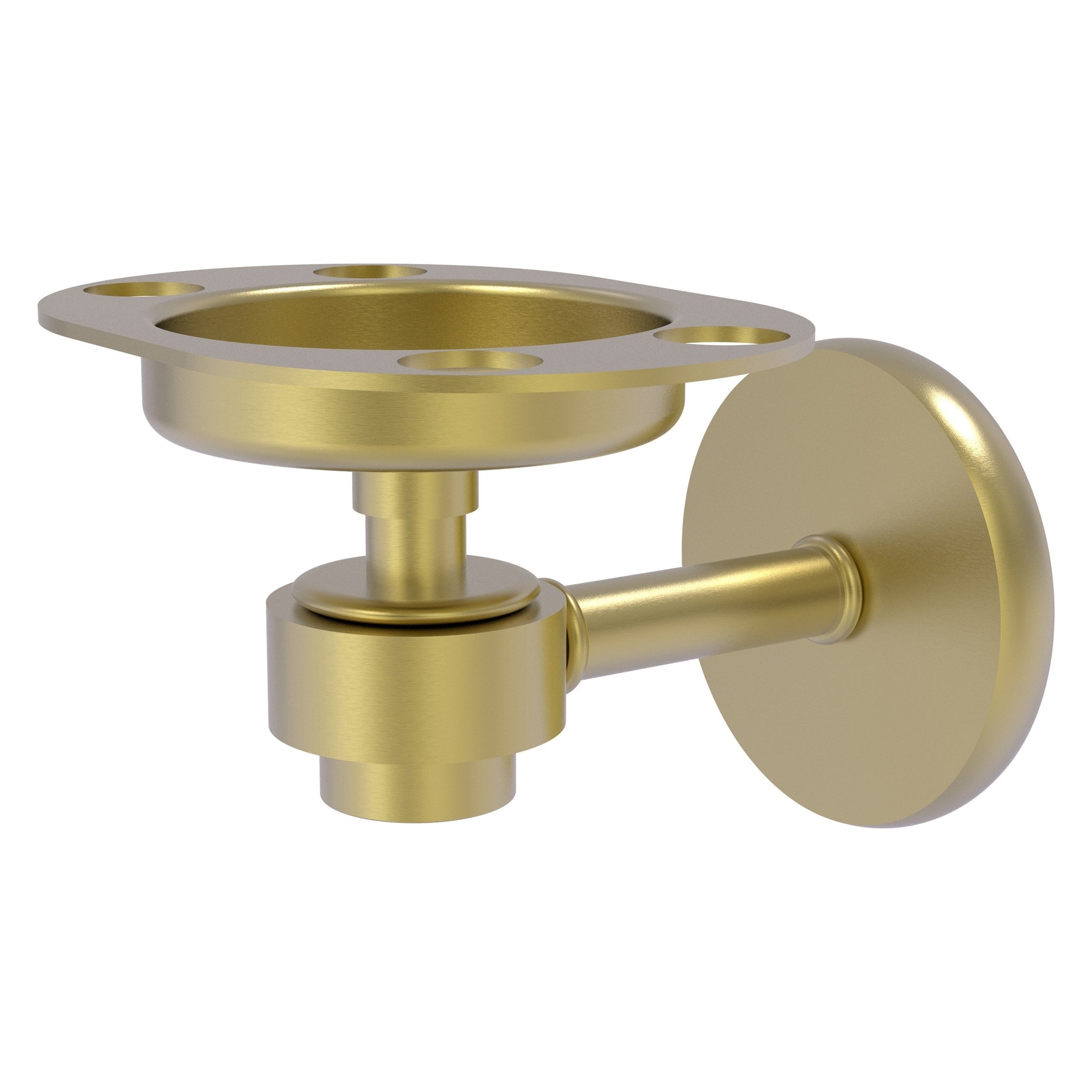 Allied Brass Satellite Orbit One Tumbler and Toothbrush Holder - Thumbnail 2