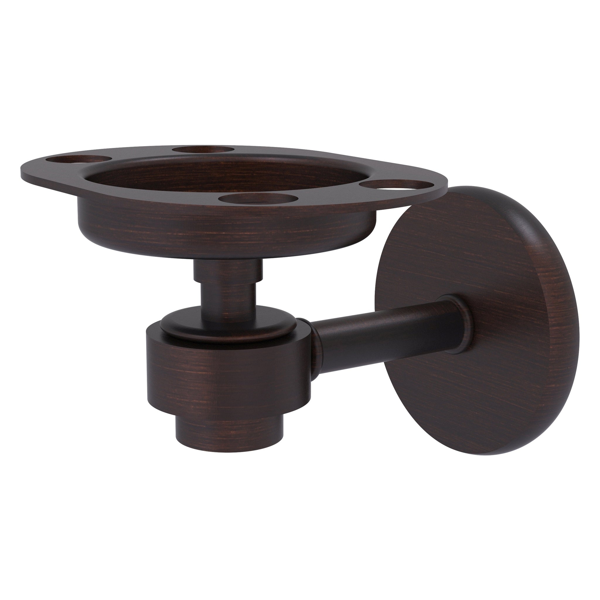 Allied Brass Satellite Orbit One Tumbler and Toothbrush Holder - Thumbnail 4