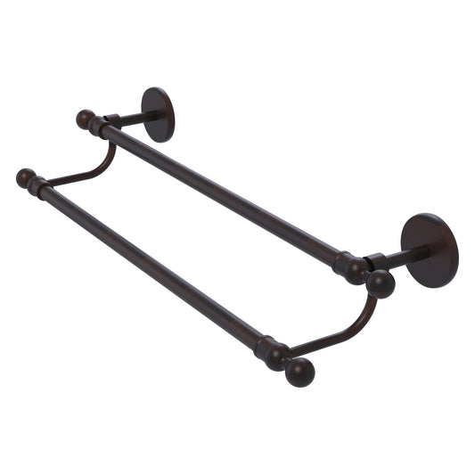 Allied Brass Skyline 18" x 20.5" Venetian Bronze Solid Brass Double Rack Towel Bar