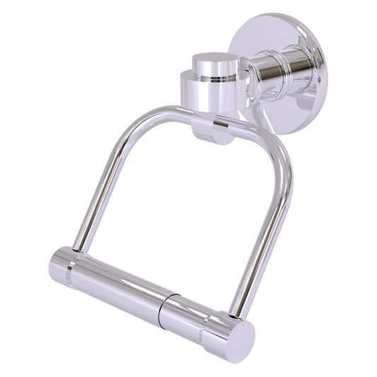 Allied Brass Skyline 2024 5.5" x 5" Polished Chrome Solid Brass 2-Post Toilet Tissue Holder