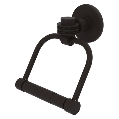 Allied Brass Skyline 2024D 5.5" x 5" Oil Rubbed Bronze Solid Brass 2-Post Toilet Tissue Holder With Dotted Accents