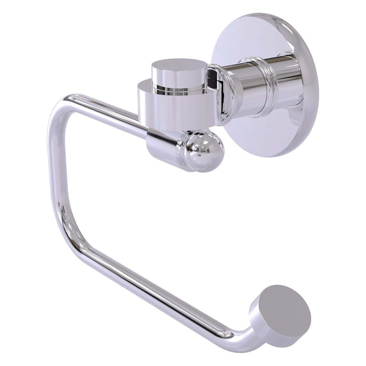 Allied Brass Skyline 2024E 6.8" x 7" Polished Chrome Solid Brass European-Style Toilet Tissue Holder