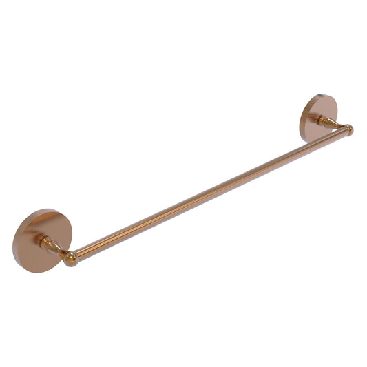 Allied Brass Skyline 20.5" Brushed Bronze Solid Brass Towel Bar